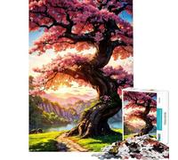 Puzzle da 1000 pezzi per adulti paesaggio naturale gioco di squadra corsa a tempo ideale come regalo per tutta la famiglia (dimensioni 50x75cm)