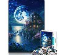 Puzzle da 1000 pezzi per adulti Paesaggio onirico colorato da 1000 pezzi per adulti giochi educativi per famiglie regalo per la decorazione della casa 75x50cm