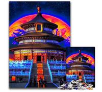 Puzzle da 1000 pezzi per adulti, paesaggio onirico, puzzle impegnativi, regalo perfetto per la festa della mamma, compleanni, Natale, 50x75CM/19,68x29,52 pollici