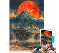 Puzzle da 1000 pezzi per adulti, Paese dei Sogni Giapponese, Gioco Impossibile, Per passare il tempo durante le vacanze a casa, Regalo per amici e familiari 38x52cm