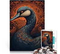 Puzzle da 1000 pezzi per adulti Paese delle fate dei cigni Giocattoli Giochi Educativi Antistress Migliorare l'amore tra le coppie 75x50cm