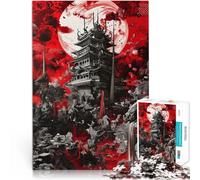 Puzzle da 1000 pezzi per adulti Pagoda Paesaggio giapponese Gioco di famiglia antistress sfida difficile Regalo di compleanno, regali, arte murale 50x70cm