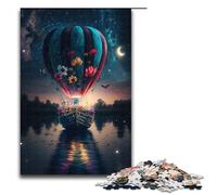 Puzzle da 1000 pezzi per adulti Palloncino nello spazio Gioco impegnativo Un'opera d'arte Adatto per adolescenti dai 14 anni in su 75x50 cm