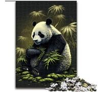 Puzzle da 1000 pezzi per adulti Panda Bamboo Giappone, antistress, sfida difficile, regali di Babbo Natale segreto per età dai 14 anni in su (dimensioni 26x38cm)