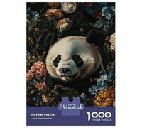 Puzzle Da 1000 Pezzi Per Adulti Panda in Bloom-7 Puzzle Per Adulti Gioco Rompicapo Ma Divertente E Umoristico Difficile E Stimolante 52x38cm/1000pcs