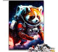 Puzzle da 1000 pezzi per adulti, panda rosso in legno, perfetto come decorazione fai da te o regalo di compleanno, 50x75cm, gioco rompicapo per adolescenti, perfetto regalo di Natale