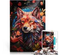 Puzzle da 1000 pezzi per adulti Paradiso del Lupo Rosso Antistress Vacanza in patria Uccidere il tempo Giocattoli per la decorazione della casa 75x50cm