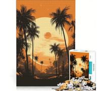 Puzzle da 1000 pezzi per adulti "Paradiso Tropicale" gioco rilassante impegnativo da completare da aggiungere alla lista dei desideri con Babbo Natale 50x75cm