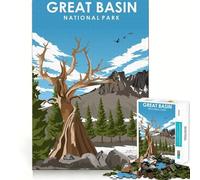 Puzzle da 1000 pezzi per adulti,Parco Nazionale del Great Basin,gioco di precisione,sfida intelligente,gioco tranquillo,regalo di compleanno,hobby (50x75cm)