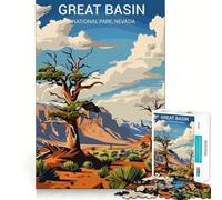 Puzzle da 1000 pezzi per adulti,Parco Nazionale del Great Basin,gioco di precisione,sfida intelligente,gioco tranquillo,regalo di compleanno,hobby (38x52cm)