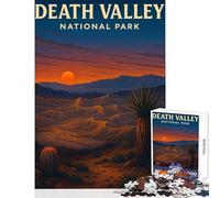 Puzzle da 1000 pezzi per adulti Parco nazionale della Death Valley Decorazione per la casa Giocattoli Regali di Babbo Natale segreto Gioco per famiglie Aiuta il cervello Esercizio Dimensioni 50x75cm