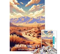 Puzzle da 1000 pezzi per adulti Parco Nazionale della Valle della Morte giochi educativi giocattoli didattici ottimi regali e giocattoli difficile (dimensioni 38x52cm)