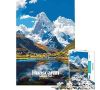 Puzzle da 1000 pezzi per adulti Parco Nazionale di Huascarán Perù Paesaggio Gioco rilassante Gioco educativo Opera d'arte Regalo Vacanza a casa Per passare il tempo (dimensioni 50x75cm)