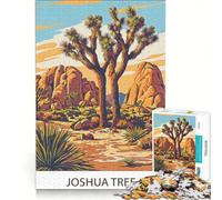 Puzzle da 1000 pezzi per adulti Parco Nazionale di Joshua Tree giochi educativi decorazione per la casa collezione d'artista belle arti 50x75cm