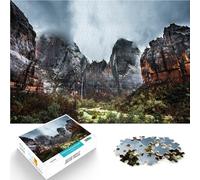 Puzzle da 1000 pezzi per adulti Parco nazionale di Zion, Stati Uniti apprendimento educativo offerte come regali per tutta la famiglia 38x26cm