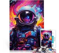 Puzzle da 1000 pezzi per adulti Passeggiata nello spazio Fatto di carta,Adatto a partire dai 14 anni Gioco giocattolo intellettuale Ottimo regalo per i videogiochi。misurare:38x52cm