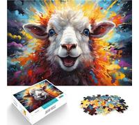 Puzzle da 1000 pezzi per adulti pecora apprendimento puzzle educativo per è ideale come regalo per tutta la famiglia 50 x 74,9 cm per adolescenti dai 14 anni in su