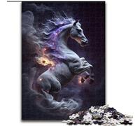 Puzzle da 1000 pezzi per adulti Pegaso del Destino in legno, Capodanno, regalo per le feste, 50x75cm, coinvolgente attività di gioco per la famiglia