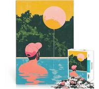 Puzzle da 1000 pezzi per adulti Pensieri fluttuanti Difficile da completare ma divertente e umoristico perché è ideale come regalo per tutta la famiglia 52x38cm