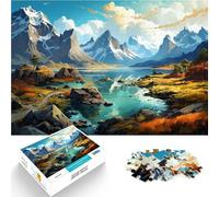 Puzzle da 1000 pezzi, per adulti, per allenare il cervello e promuovere la pazienza degli adolescenti dai 14 anni in su, 26 x 38 cm