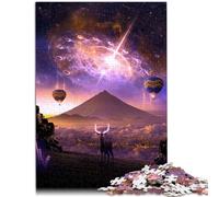 Puzzle da 1000 pezzi per adulti per alleviare l'energia e lo stress. Aiuta il cervello ad allenare i giocattoli avvincenti per promuovere la pazienza 26 x 38 cm