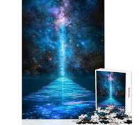 Puzzle da 1000 pezzi per adulti Percorso celeste verso un'altra dimensione Giocattoli antistress Regali di compleanno per gioco educativo con pezzi completamente interconnessi di forma casuale 38x52cm
