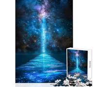 Puzzle da 1000 pezzi per adulti Percorso celeste verso un'altra dimensione Giocattolo educativo Regalo per compleanni Giochi educativi Ogni pezzo è unico - Dimensioni 50x75cm