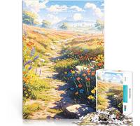 Puzzle da 1000 pezzi per adulti Percorso colorato Difficile da completare ma divertente e umoristico Decorazioni e regali unici per la casa 52x38cm