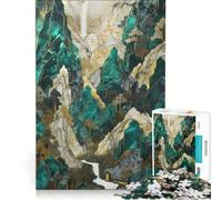 Puzzle da 1000 pezzi per adulti Percorso verso Shangri-La Un gioco rilassante divertente e umoristico ideale come regalo 38x26cm