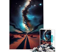 Puzzle da 1000 pezzi per adulti Percorso verso una nebulosa Gioco intellettuale educativo Corsa di velocità manuale Regalo per donne e uomini (dimensioni 38x52cm)