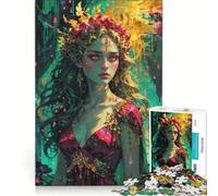 Puzzle da 1000 pezzi per adulti Persefone Regina dei Due Regni gioco rilassante divertente e spiritoso ideale come regalo 50x75cm