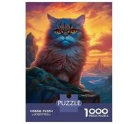 Puzzle Da 1000 Pezzi Per Adulti Persian Cat 5 Puzzle Per Adulti Giocattolo Decorazione Da Parete Decorazione Per La Casa Difficile Da Completare 52x38cm/1000pcs