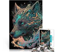 Puzzle da 1000 pezzi per adulti Personaggi delle fiabe del lupo Gioco impegnativo e gioco in famiglia Collezione di artisti, Belle arti 52x38cm