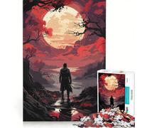 Puzzle da 1000 pezzi per adulti, personaggio anime che vaga lungo un fiume, gioco rompicapo, antistress, ogni pezzo è unico 50x75cm