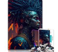 Puzzle da 1000 pezzi per adulti personaggio fantasy 1000 pezzi per adulti sfida di intelligenza cerebrale giocattoli avvincenti per la decorazione della casa 38x26cm