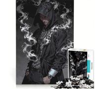 Puzzle da 1000 pezzi per adulti Phantom Whispers︰ Il messaggero incappucciato gioco impossibile impegnativo da completare ideale come regalo 50x75cm
