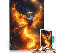 Puzzle da 1000 pezzi per adulti Phoenix nello spazio Fatto di legno，da 14 anni in su Adatto alle coppie Regali interessanti per ridurre lo stress。misurare：50x75cm/19.68x29.52pollice