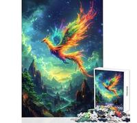 Puzzle da 1000 pezzi per adulti Phoenix of The Valley Decorazione per la casa Giocattoli Regalo Compleanno Gioco pratico Attività divertenti a casa Dimensioni 38x26cm