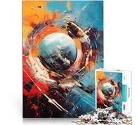 Puzzle da 1000 pezzi per adulti Pianeta esploso Antistress Vacanza in patria Uccidere il tempo Gioco educativo per compleanno e Natale 75x50cm