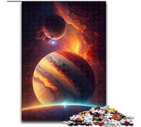 Puzzle da 1000 pezzi per adulti, pianeta gigante gassoso, in legno, perfetto regalo di Natale e Capodanno, regalo per le feste, 50x75cm, coinvolgente attività di gioco per la famiglia