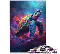 Puzzle da 1000 pezzi per adulti pianeta tartaruga puzzle da offrire difficile da completare ma divertente e umoristico per adolescenti dai 14 anni e oltre 26 x 38 cm