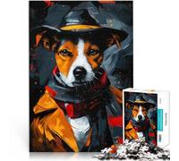 Puzzle da 1000 pezzi per adulti Piccolo cane gentiluomo Giocattoli educativi per l'apprendimento Giochi per famiglie Adatto alle coppie 52x38cm
