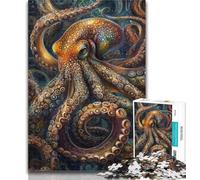 Puzzle da 1000 pezzi per adulti Pinguini sotto l'aurora boreale Puzzle per adolescenti 1000 pezzi, giocattoli educativi per l'apprendimento Giochi per famiglie Migliorano l'amore tra coppie 50x75cm