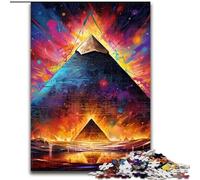 Puzzle da 1000 pezzi per adulti, piramidi egizie, puzzle impossibili per adulti, dimensioni 50x75cm, rompicapo impegnativo per adolescenti, divertente serata di giochi in famiglia