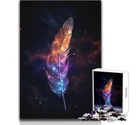Puzzle da 1000 pezzi per adulti Piuma magica Gioco di precisione esatto per trascorrere il tempo libero in modo piacevole e tranquillo Dimensioni giocattolo 38x52cm