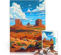 Puzzle da 1000 pezzi per adulti Pixel art della natura dello Utah giochi divertenti per famiglie è ideale come regalo per tutta la famiglia 50x70cm