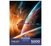 Puzzle Da 1000 Pezzi Per Adulti Planetary Collision Puzzle Per Adulti Gioco Pratico Decorazione Da Parete Ottimo Regalo Per I Giocatori 52x38cm/1000pcs