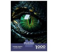 Puzzle Da 1000 Pezzi Per Adulti Poison Dragons Green Eye Puzzle Per Adolescenti Giocattoli Antistress Decorazione Per La Casa Regali Unici Per Compleanno E Natale 38x26cm/1000pcs