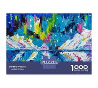 Puzzle Da 1000 Pezzi Per Adulti Polar Light Puzzle Per Adolescenti Gioco Rompicapo Decorazione Per La Casa È Ideale Come Regalo 52x38cm/1000pcs