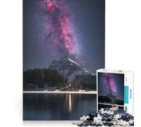Puzzle da 1000 pezzi per adulti Polo Nord gioco divertente analisi e logica adatto come decorazione da scrivania 38x26cm